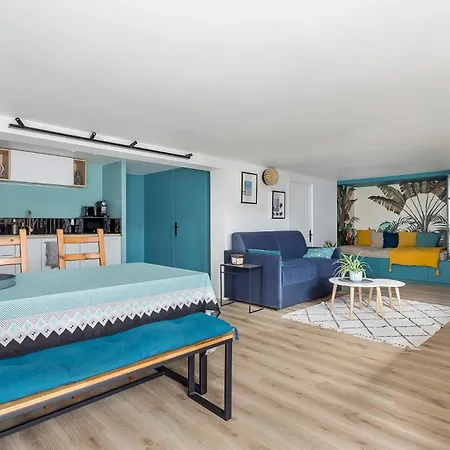 Apartment 56m2 Avec Terrasse Au Calme & Borne Electrique